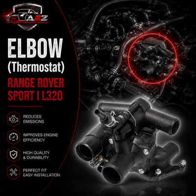 Elbow (Thermostat) LR004318 For RANGE ROVER SPORT I L320 Tag-E-118