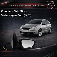 Side Mirror Set Left 6Q1857501 & Right 6Q1857502 Compatible With Volkswagen Polo (2005)