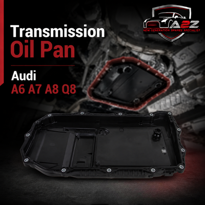 Transmission Oil Pan 0D6398359A Compatible With Audi A6 A7 A8 Q8