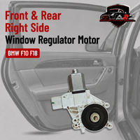 Front & Rear Right Side Window Regulator Motor 51337271564 Compatible With BMW F10 F18