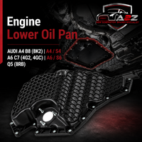Engine Lower Oil Pan 06L103598AG 06L103598F 06L103598J 06L103600F Compatible With AUDI A4 B8 (8K2) | A4 / S4 A6 C7 (4G2, 4GC) | A6 / S6 Q5 (8RB)