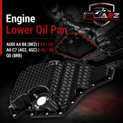 Engine Lower Oil Pan 06L103598AG 06L103598F 06L103598J 06L103600F Compatible With AUDI A4 B8 (8K2) | A4 / S4 A6 C7 (4G2, 4GC) | A6 / S6 Q5 (8RB)