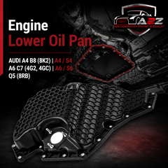 Engine Lower Oil Pan 06L103598AG 06L103598F 06L103598J 06L103600F Compatible With AUDI A4 B8 (8K2) | A4 / S4 A6 C7 (4G2, 4GC) | A6 / S6 Q5 (8RB)