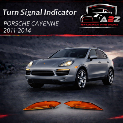 Additional Turn Indicator Lamp Left 95863107100 & Right 95863107200 Compatible with PORSCHE CAYENNE 2011-2014 92A Tag-FBL-03