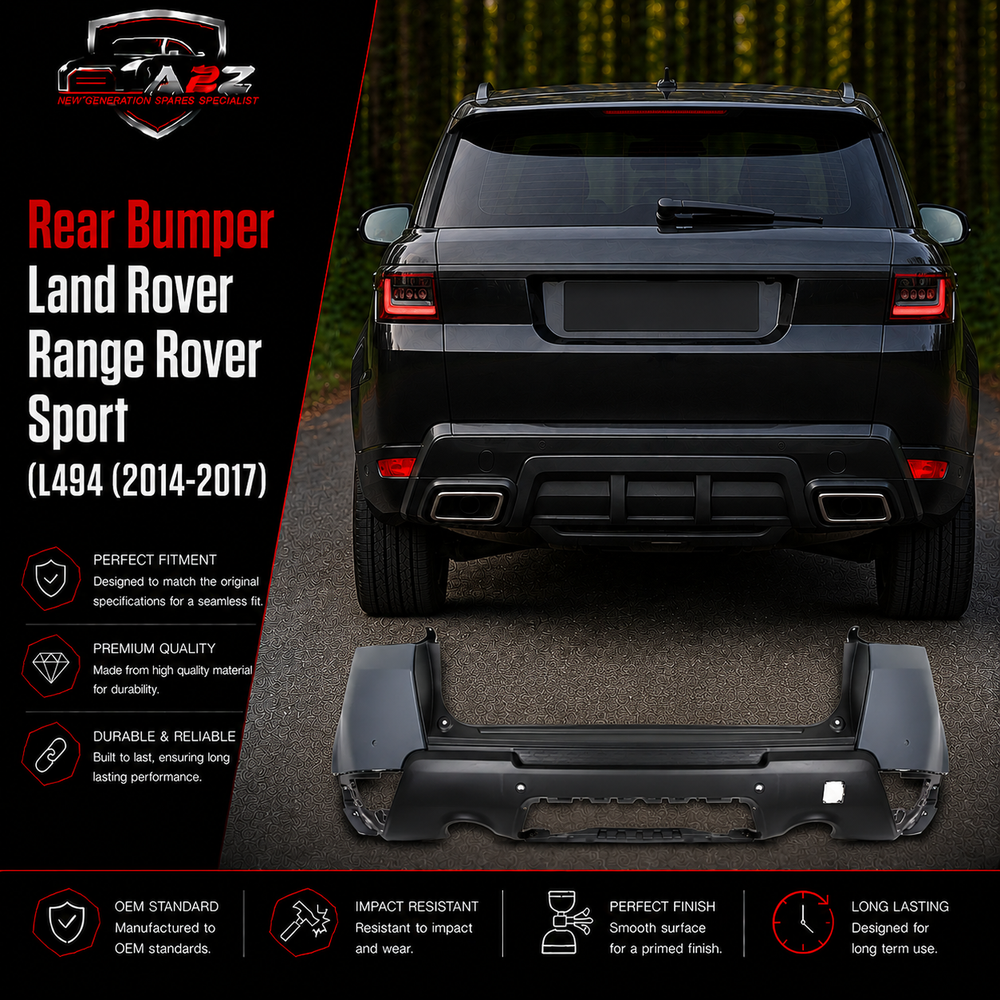Rear Bumper LR045257 Compatible With LAND ROVER SPORT (2014-17)