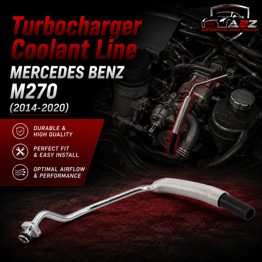 Turbocharger Coolant Line 2702030800 Compatible With Mercedes Benz M270