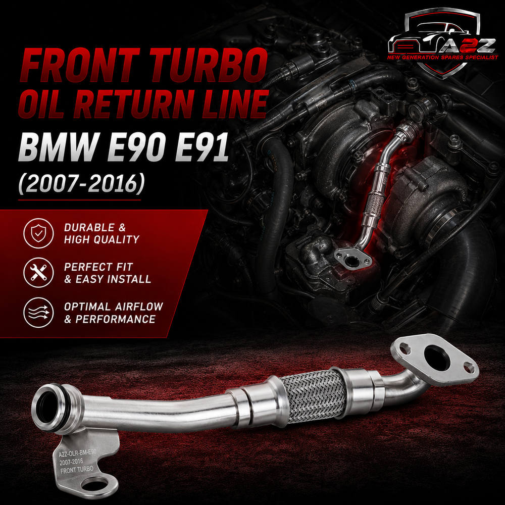 Front Turbo Oil Return Line 11427563713 Compatible With BMW E90 E91