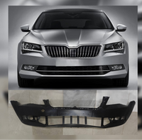 Complete Front Bumper 3V0807218A Compatible With Skoda Superb (2015-2018) Tag No.1162