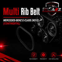 Multi Rib Belt 7PK2040 0019937596 Compatible With MERCEDES-BENZ E-CLASS (W212) (CONTINENTAL)