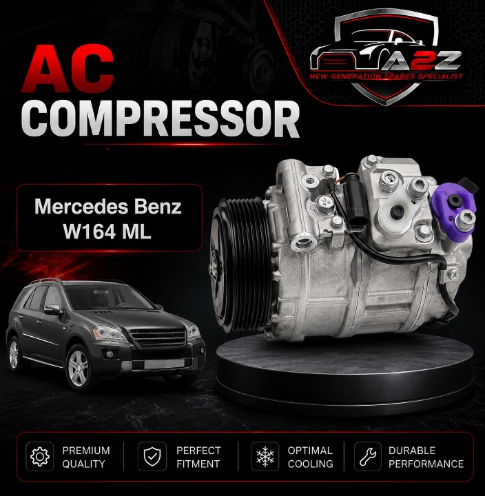 Air Conditioning Compressor 0012304711 Compatible With Mercedes BenzW164 ML