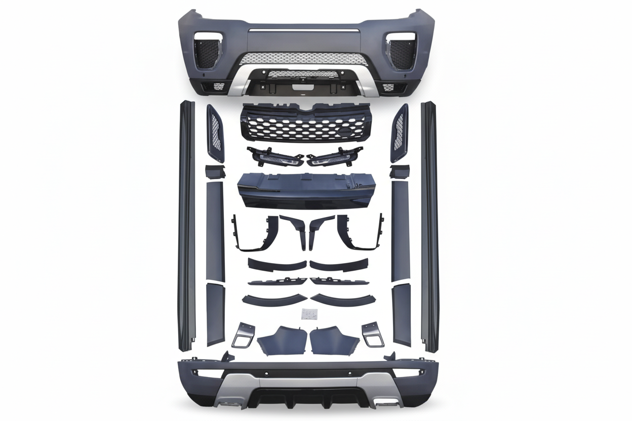 Conversion Kit Compatible With Land Range Rover RR EVOQUE 2010-2015 Upgrade Facelift Convert To 2017 EVOQUE Dynamic