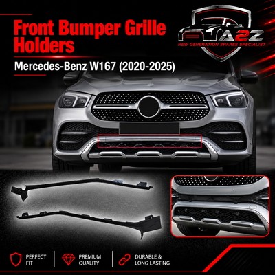 Front Bumper Grille Holders Left 1678850510 & Right 1678850610 Compatible With Mercedes-Benz GLE Class W167 (2020-2025) Tag No.703