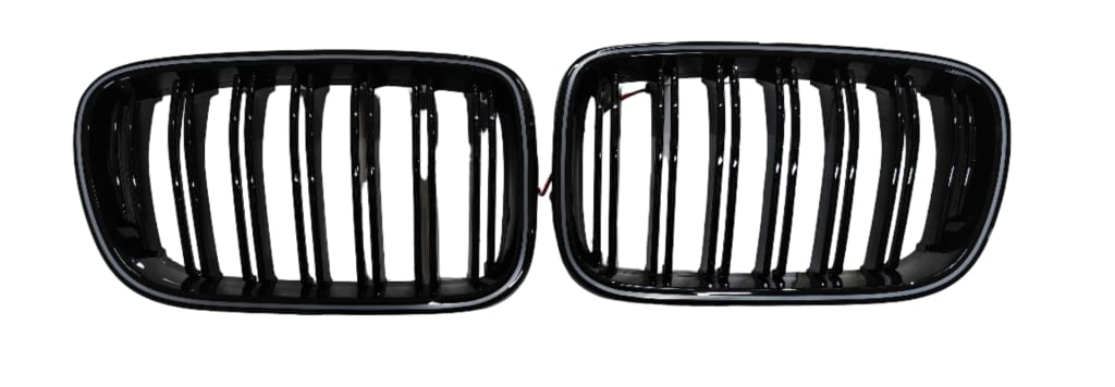 Doubale Line Show Grill With LED Light Compatible With BMW =F25 (2010-2013) No 4