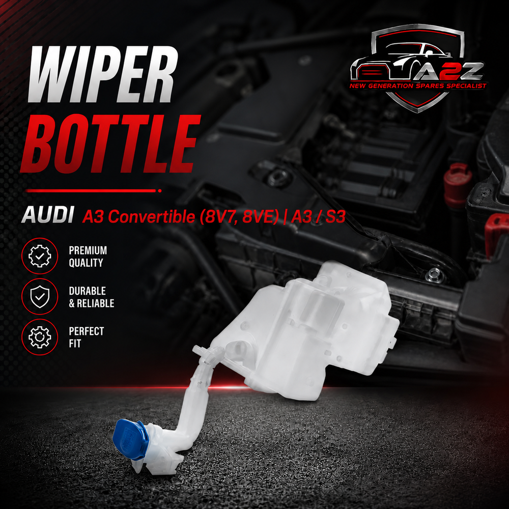 Wiper Bottle 3C8965453D 3C8955453B 35D955453 35D955453B 3C8955453C 5QD955453R 5QD955453 5ND955455A 5Q0955453M Compatible With AUDI A3 Convertible (8V7, 8VE) | A3 / S3  Tag-B-72