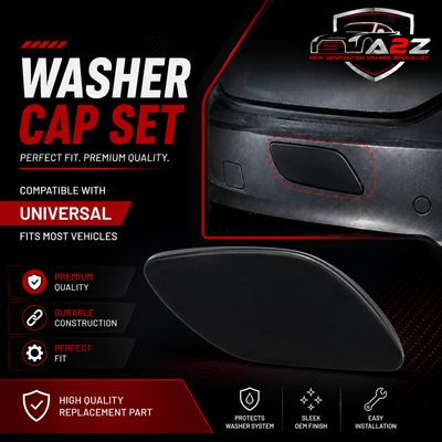 Washer Cap Set Left 39870059 & Right 39870060 Compatible With VOLVO S80(2007-12) Tag No.623