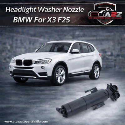 Headlight Washer Nozzle Left 61667488733 & Right 61667488733 61677251640 Compatible With BMW For X3 F25