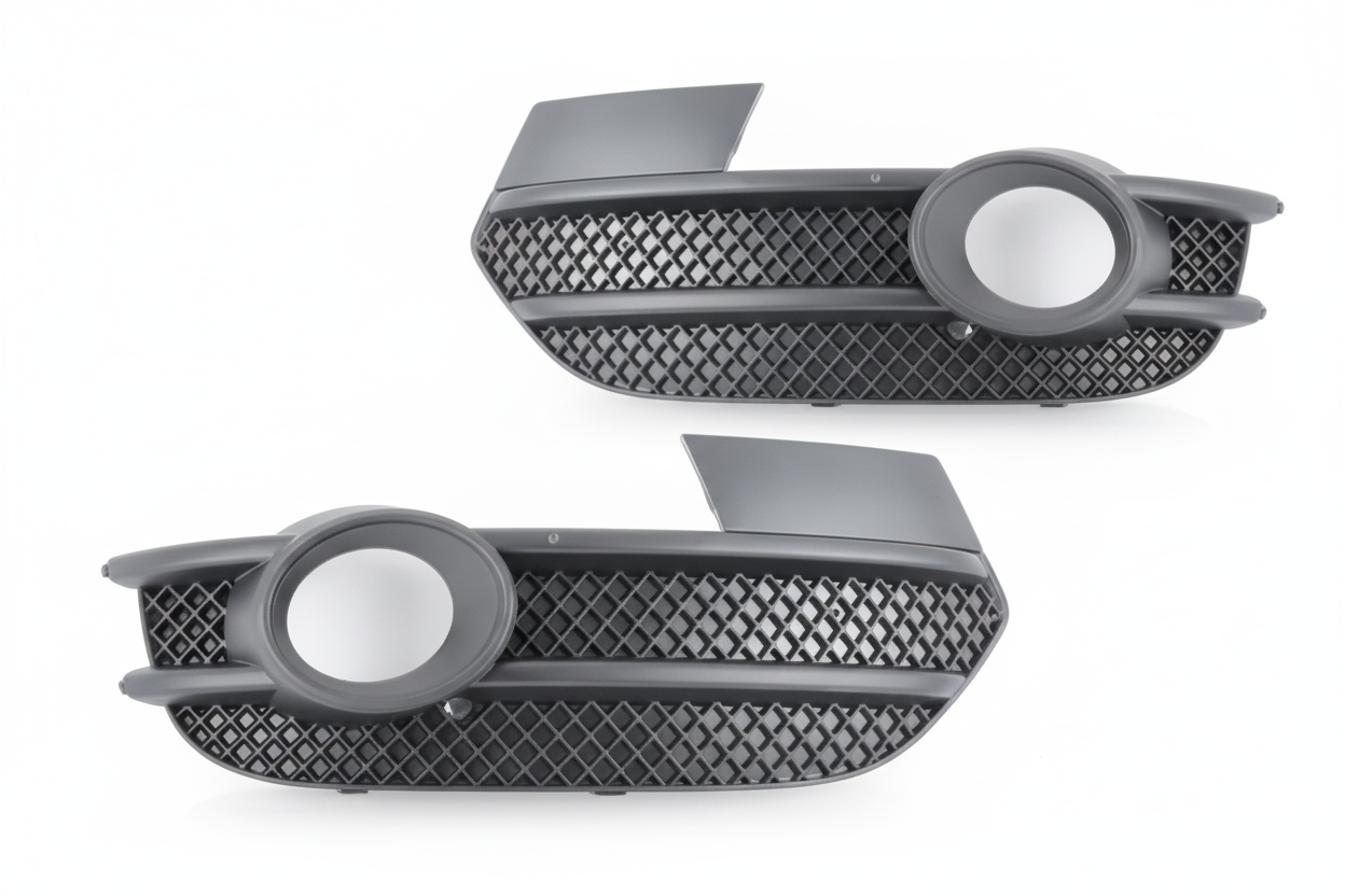 Fog Lamp Cover Set Left 8U0807681ASP9 & Right 8U0807682ASP9 Compatible With Audi Q3 (2013-15) Tag No.71