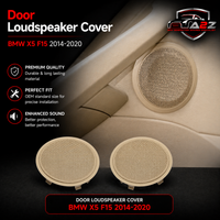 Beige Door Loudspeaker Cover 51417345184 Compatible With BMW X5 F15 2014-2020 X6 F16 2014-2020