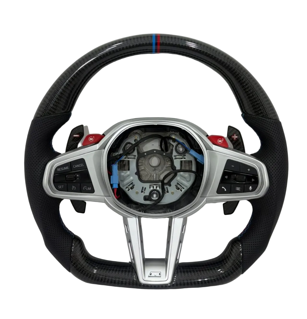 BMW Carbon Fiber Strip Steering Wheel Compatible With BMW G20