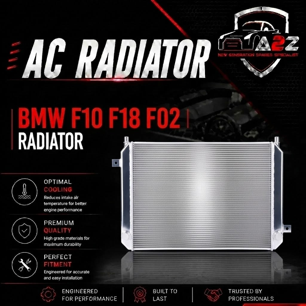 Engine Cooling Radiator 171186159974 Compatible With BMW F10 F18 F02