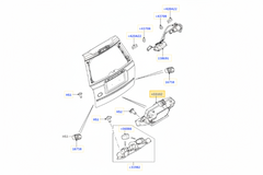 Dickey Latch LR014184 Compatible With LAND ROVER FREELANDER 2 (L359) | LR2 & RANGE ROVER EVOQUE (L538) (2006-15)