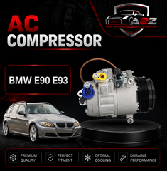 Air Conditioning Compressor 64526987863 Compatible With BMW E90 E93