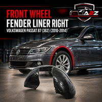 Front Wheel Fender Liner Right 3AA805978 Compatible With Volkswagen PASSAT B7 (362) (2010-2014) Tag No.92