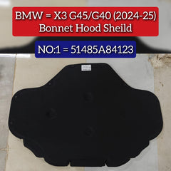 Bonnet Hood Sheild 51485A84123 Compatible With BMW X3 G45/G40 (2024-2025) Tag No.1