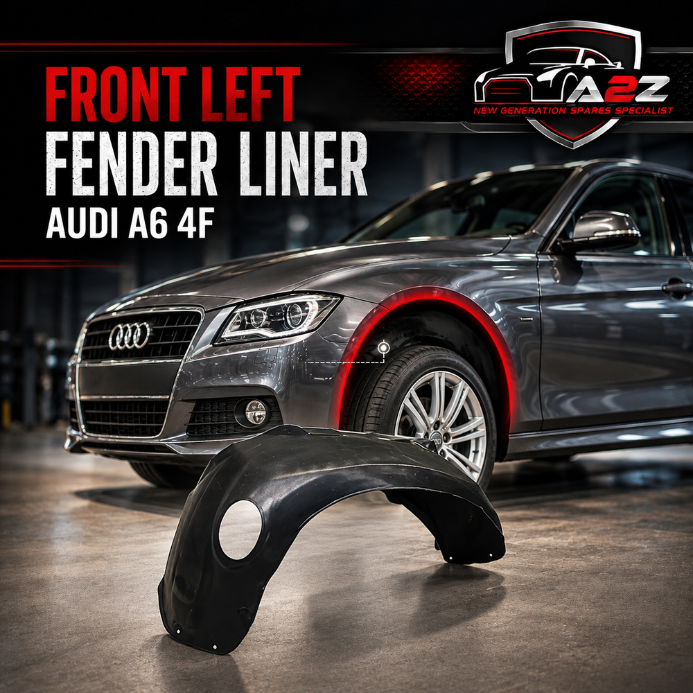 Front Left Fender Liner 4F0821133H 4F0821133A 4F0821133E  Compatible With AUDI A6 4F Tag-FEA-06