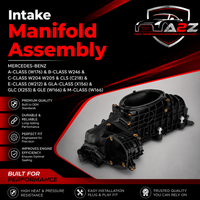 Intake Manifold Assembly A6510900037 6510900037 6510905137 Compatible With MERCEDES-BENZ A-CLASS (W176) & B-CLASS W246 & C-CLASS W204 W205 & CLS (C218) & E-CLASS (W212) & GLA-CLASS (X156) & GLC (X253) & GLE (W166) & M-CLASS (W166)