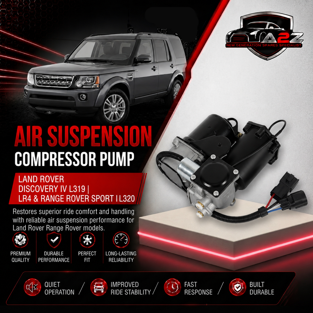 Air Suspension Compressor Pump LR015303 LR023964 Compatible With LAND ROVER DISCOVERY IV L319 | LR4 & RANGE ROVER SPORT I L320