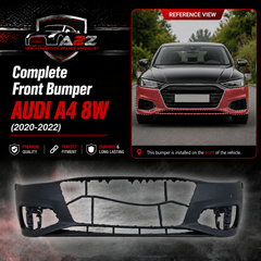 Complete Front Bumper 8W0807065P 8WD807065P Compatible With AUDI A4 8W (2020-2022) Tag No.21B