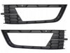 Fog Lamp Cover Set Left 5E0807681 & Right 5E0807682 Compatible With Skoda Octavia (2014-2016) Tag No.1192