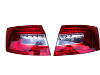 Tail Light Assy Set (LED W/O Bulb Holder) Left 5E5945111A 5E0945095 & Right 5E5945112A 5E0945096 Compatible With Skoda Octavia (2014-2016) Tag No.170
