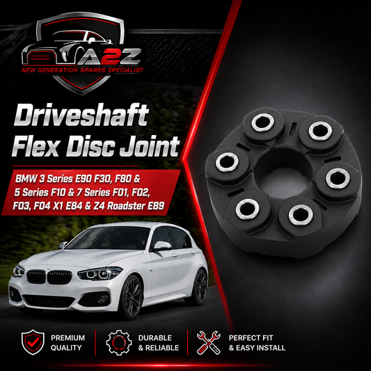 Driveshaft Flex Disc Joint  26117610061 Compatible With BMW 3 Series E90 F30, F80 & 5 Series F10 &  7 Series F01, F02, F03, F04 X1 E84 & Z4 Roadster E89