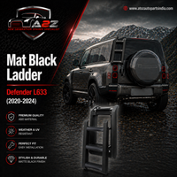 Mat Black Ladder Compatible With Land Rover Defender L633 (2020-24)
