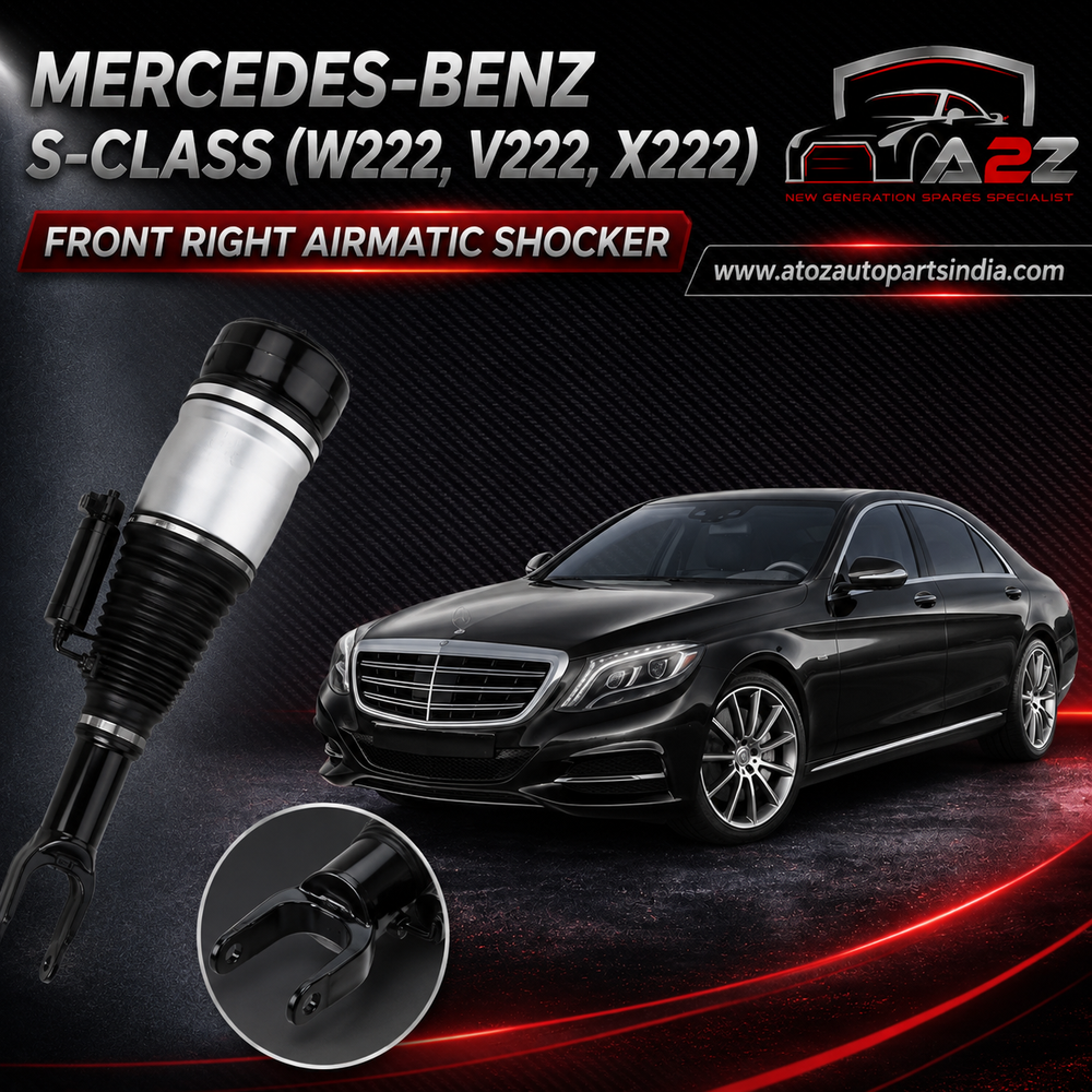 Front Right Air Suspension Shock Absorber Strut 2223200213 2223204813 222320481389 222320200089 Compatible With MERCEDES-BENZ S-CLASS (W222, V222, X222) (2016-22)