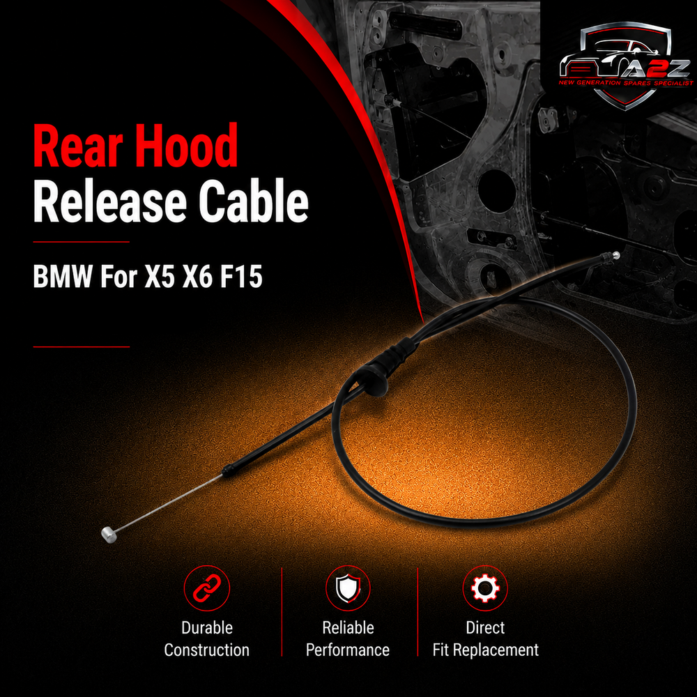 Rear Hood Release Cable 51237367535 Compatible With BMW For X5 X6 F15