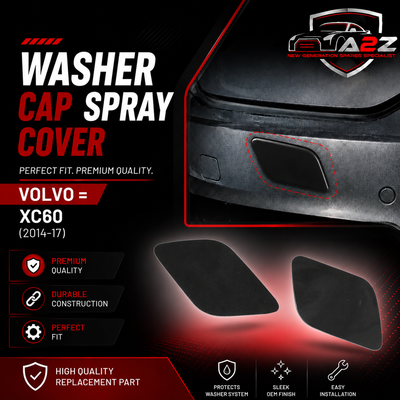 Washer Cap Left 39821577 31323768L & Right 39821592 31323769R Compatible With VOLVO = XC60 (2014-17) Tag No.655