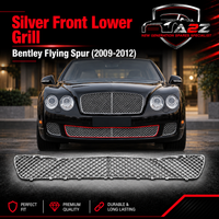 Silver Front Lower Grill 3W5807667 Compatible With Bentley Flying Spur (2009-2012) Tag No.251