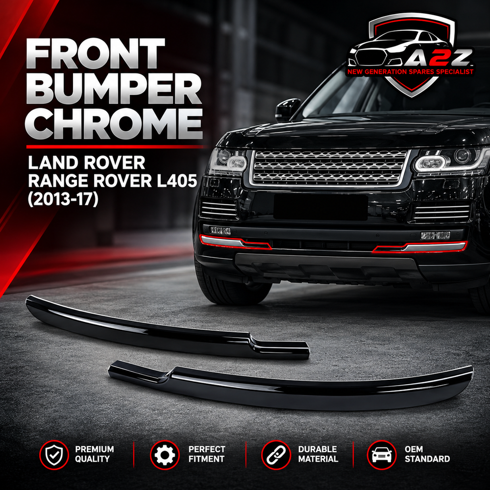Front Bumper Chrome Compatible With Land Rover Range Rover L405 (2013-17) Tag No: 17