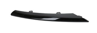 Glossy Black Fog Cover Chrome Set Left CU0211BL & Right CU0212BL Compatible With Jaguar XJL (2010-2015) Tag No.604