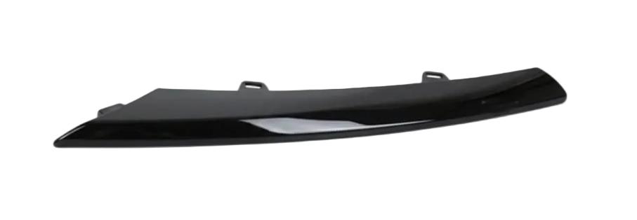 Glossy Black Fog Cover Chrome Set Left CU0211BL & Right CU0212BL Compatible With Jaguar XJL (2010-2015) Tag No.604