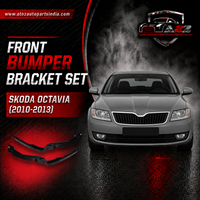 Front Bumper Bracket Set Left 1Z0807049 & Right 1Z0807050 Compatible With Skoda Octavia (2010-2013) Tag No.362