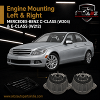 Engine Mounting Left A2122404117 Right A2122404217 Compatible With MERCEDES-BENZ C-CLASS (W204) & E-CLASS (W212)