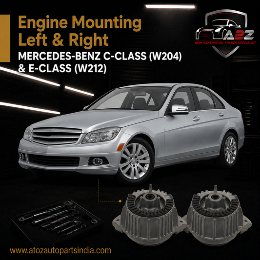 Engine Mounting Left A2122404117 Right A2122404217 Compatible With MERCEDES-BENZ C-CLASS (W204) & E-CLASS (W212)