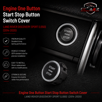 Engine One Button Start Stop Button Switch Cover LR094038 LR094038-1 LR068334 LR056640-1 Compatible with LAND ROVER DISCOVERY SPORT (L550) & RANGE ROVER EVOQUE (L538) &  RANGE ROVER SPORT II (L494)