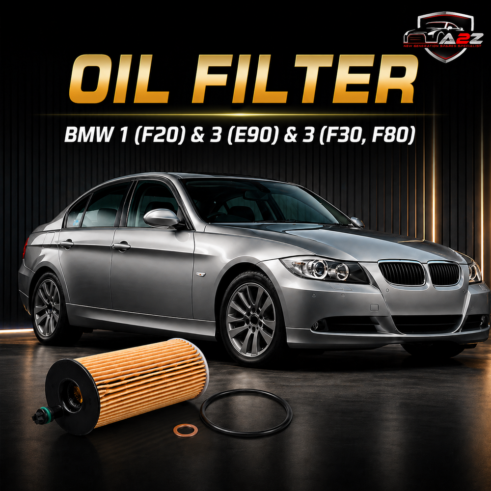 Oil Filter E204HD218 & 11428507683 & OX404D Compatible With  BMW 1 (F20) & 3 (E90) & 3 (F30, F80)Tag 53