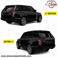 Conversion Bumper Body Kit Compatible With Range Land Rover Vogue 2013-2017 Upgrade To Land Rover Vogue 2018-2022  (Shipping Cost Not Included In Price)