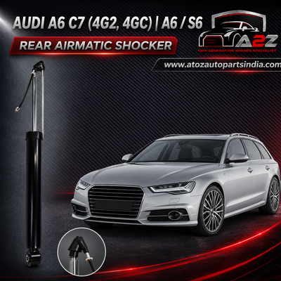 Rear Air Suspension Shock Absorber 4G0616031  4G0616031T 4G0616031AD 4G0616031L Compatible With AUDI A6 C7 (4G2, 4GC) | A6 / S6